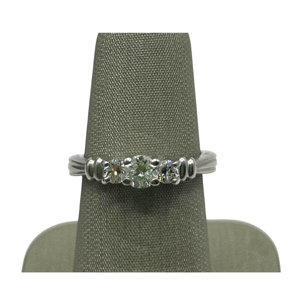 Platinum 3 .40cttw Diamond Ring (11574)